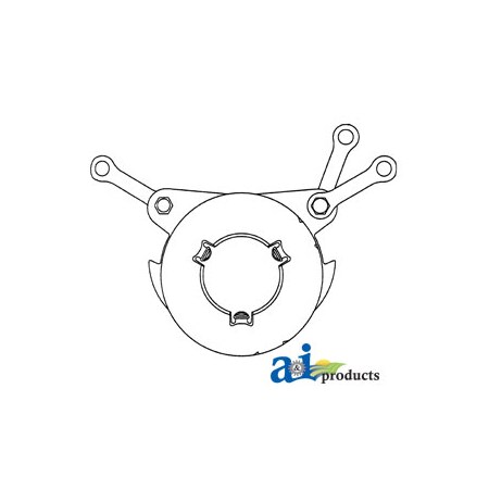 A & I Products Brake Actuator Assembly 9.5" x8.7" x1.8" A-764805M91